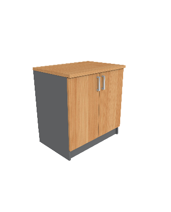 GABINETE BASE 2/PUERTAS 70x50x75H