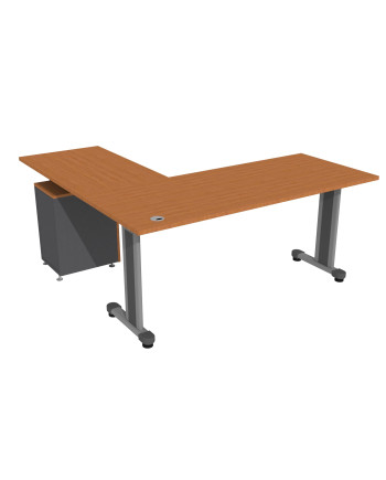 ESCRITORIO C/LATERAL DERECHO 170x170