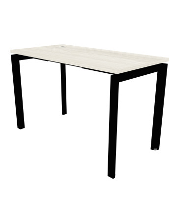 ESCRITORIO NEO TEKA ARTICO/NEGRO 180x70
