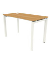 ESCRITORIO NEO COIGUE/BLANCO 150x70