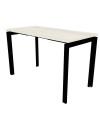 ESCRITORIO NEO TEKA ARTICO/NEGRO 190x70