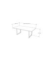 MESA NEO  200x110x75H